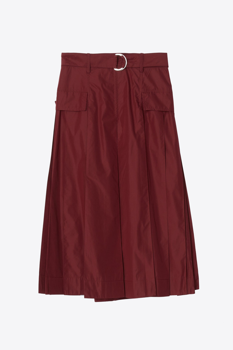 Utility Poplin Midi Skirt 1