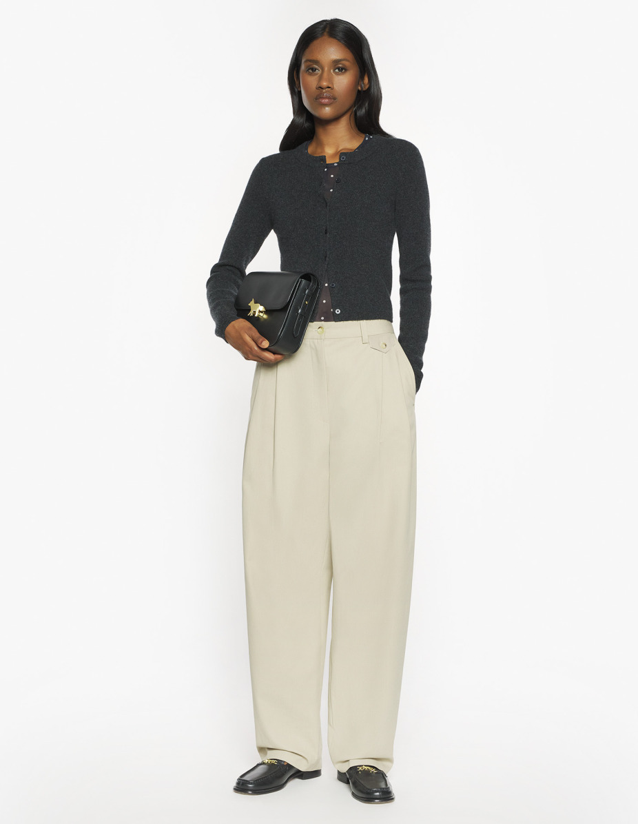 DOUBLE PLEATED PANTS - 2