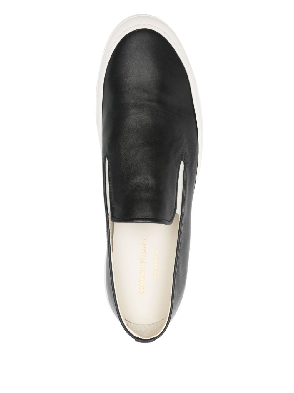leather sneakers - 4