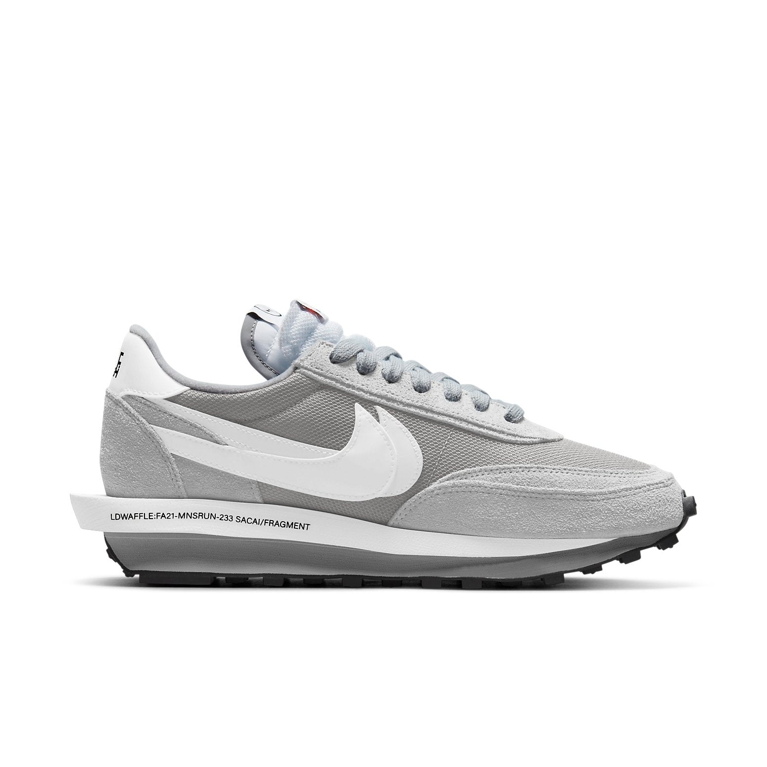Nike Fragment Design x sacai x LDV Waffle 'Light Smoke Grey' DH2684-001 - 2