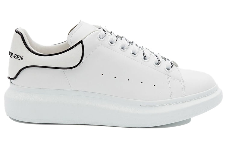 Alexander McQueen Oversized Sneaker 'White Black Trim' 625156WHXMT9074 - 2