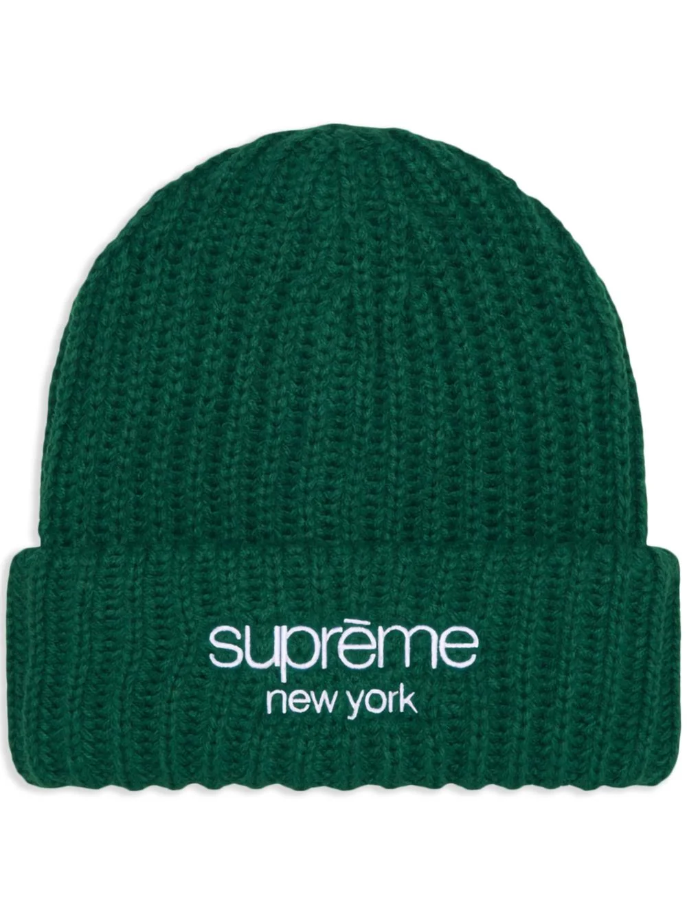 Classic Logo Chunky Ribbed beanie - 1