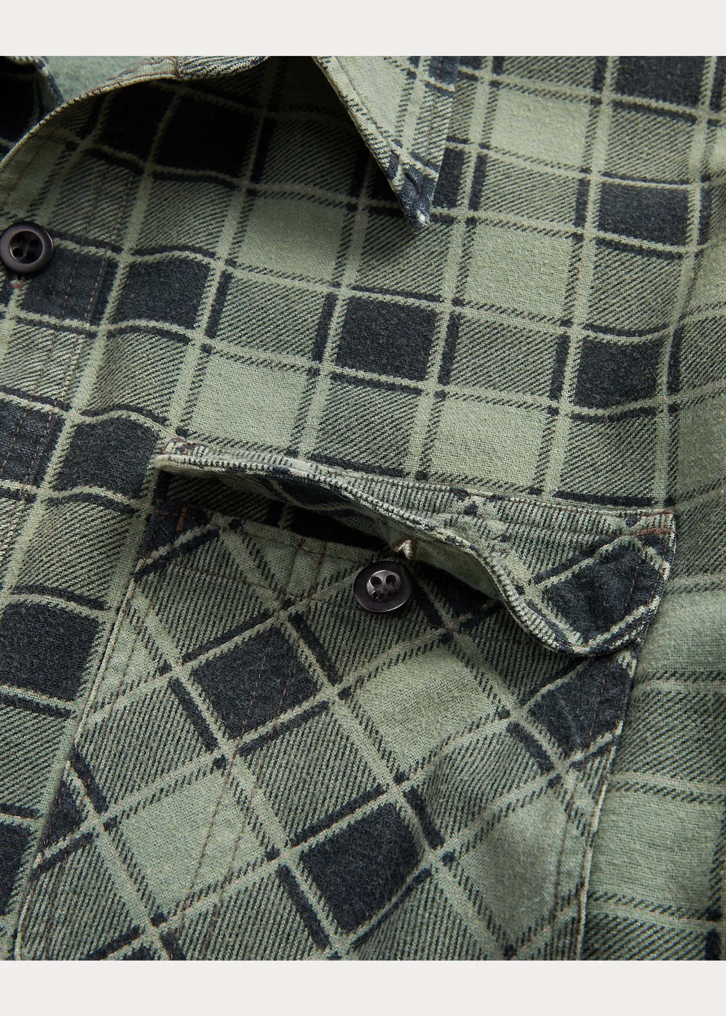 Plaid-Print Chamois Workshirt - 3