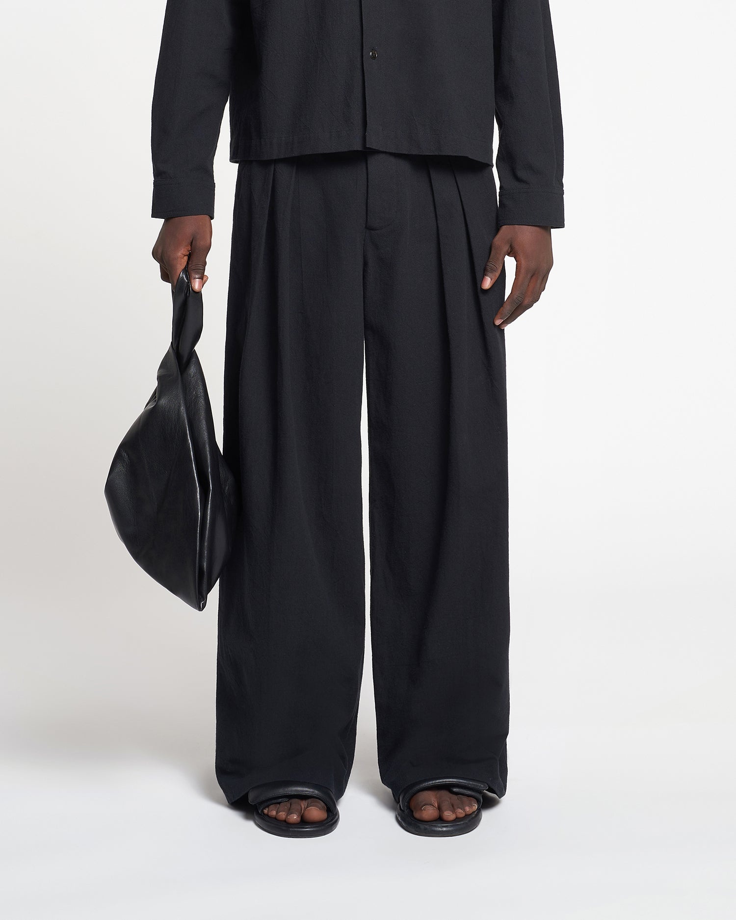 Washed-Canvas Pants - 2