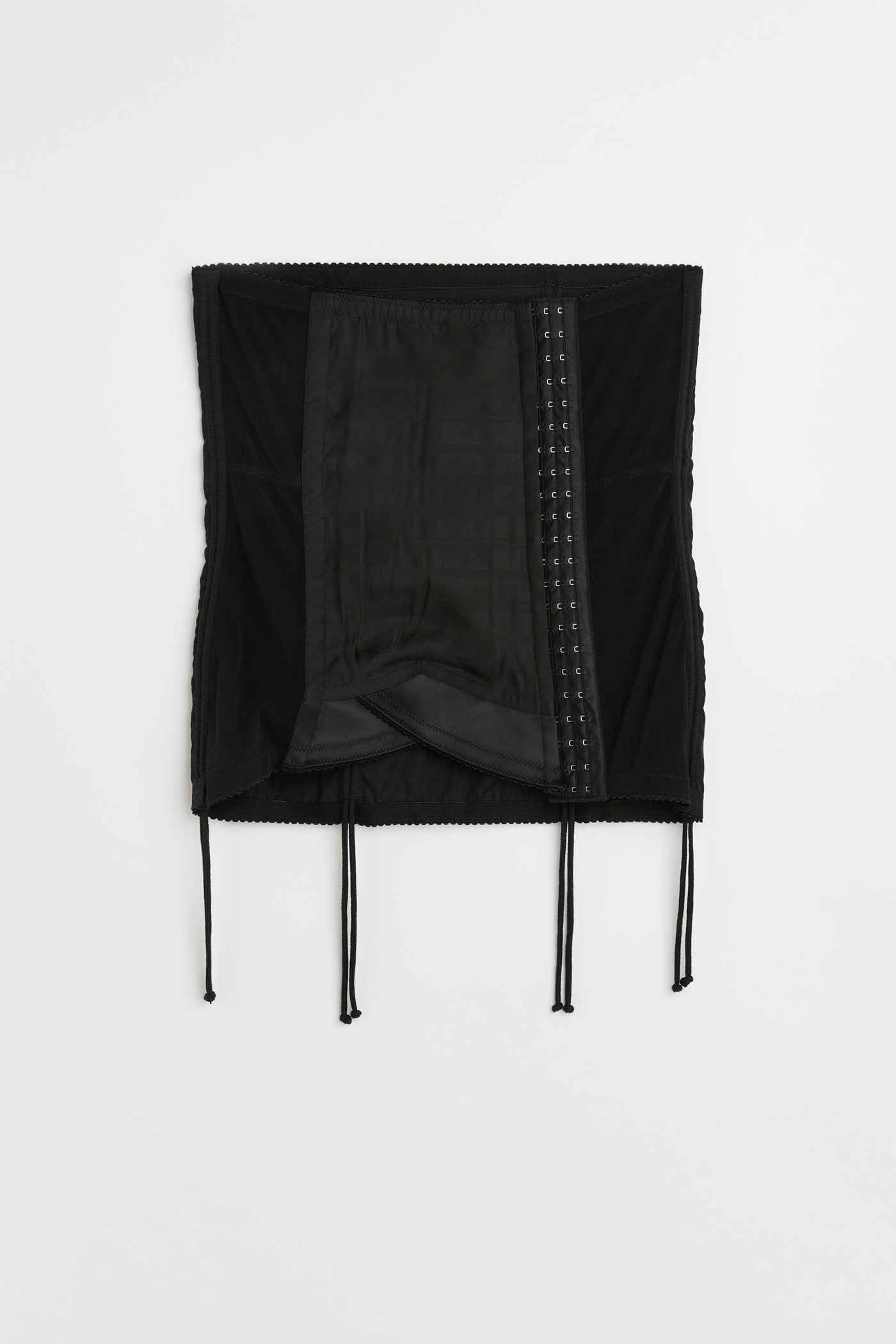 Object Corset Black Refined Oxford - 10