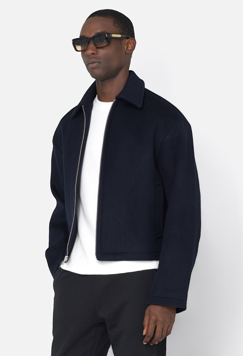 BRUSHED WOOL LEXINGTON FULL ZIP - 6