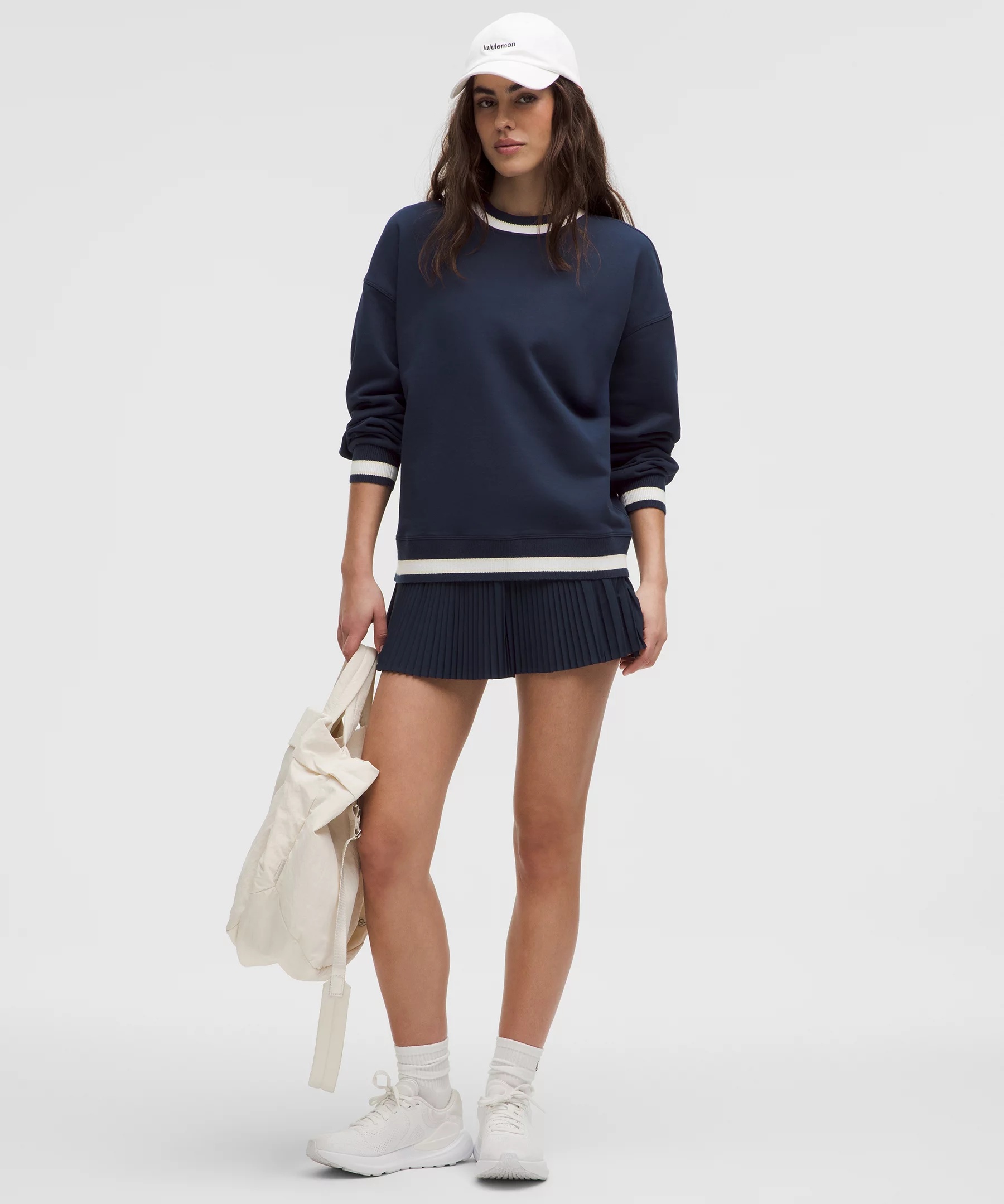Perfectly Oversized Ringer Crew - 1