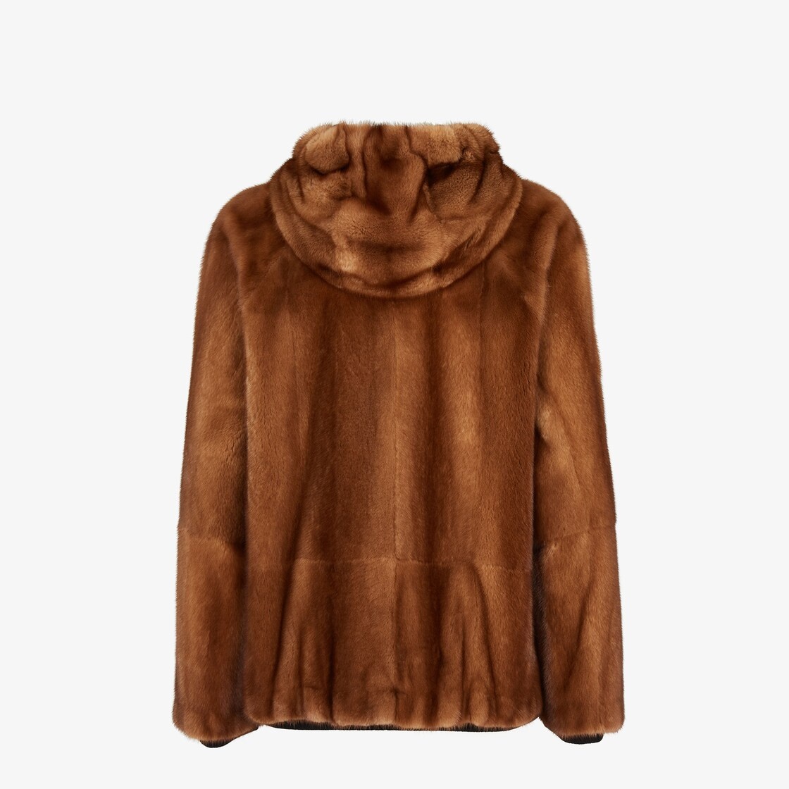 Brown mink jacket - 2