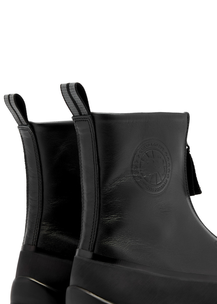 Canada Goose Kya Leather Ankle Boots - 4