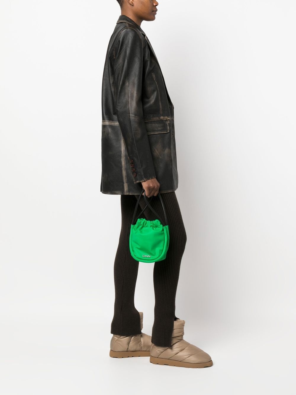 drawstring tote bag - 2