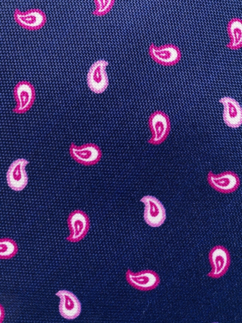 graphic-print silk tie - 2