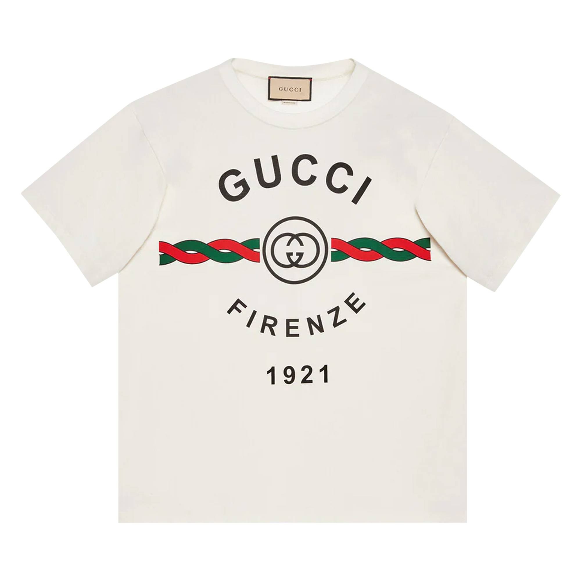 Gucci Firenze 1921 T-Shirt 'White' - 1