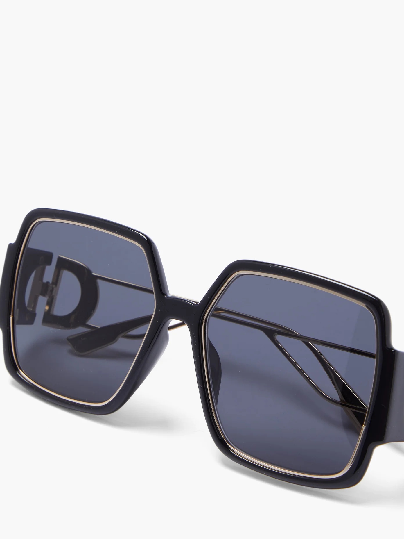 30Montaigne2 square acetate sunglasses - 3