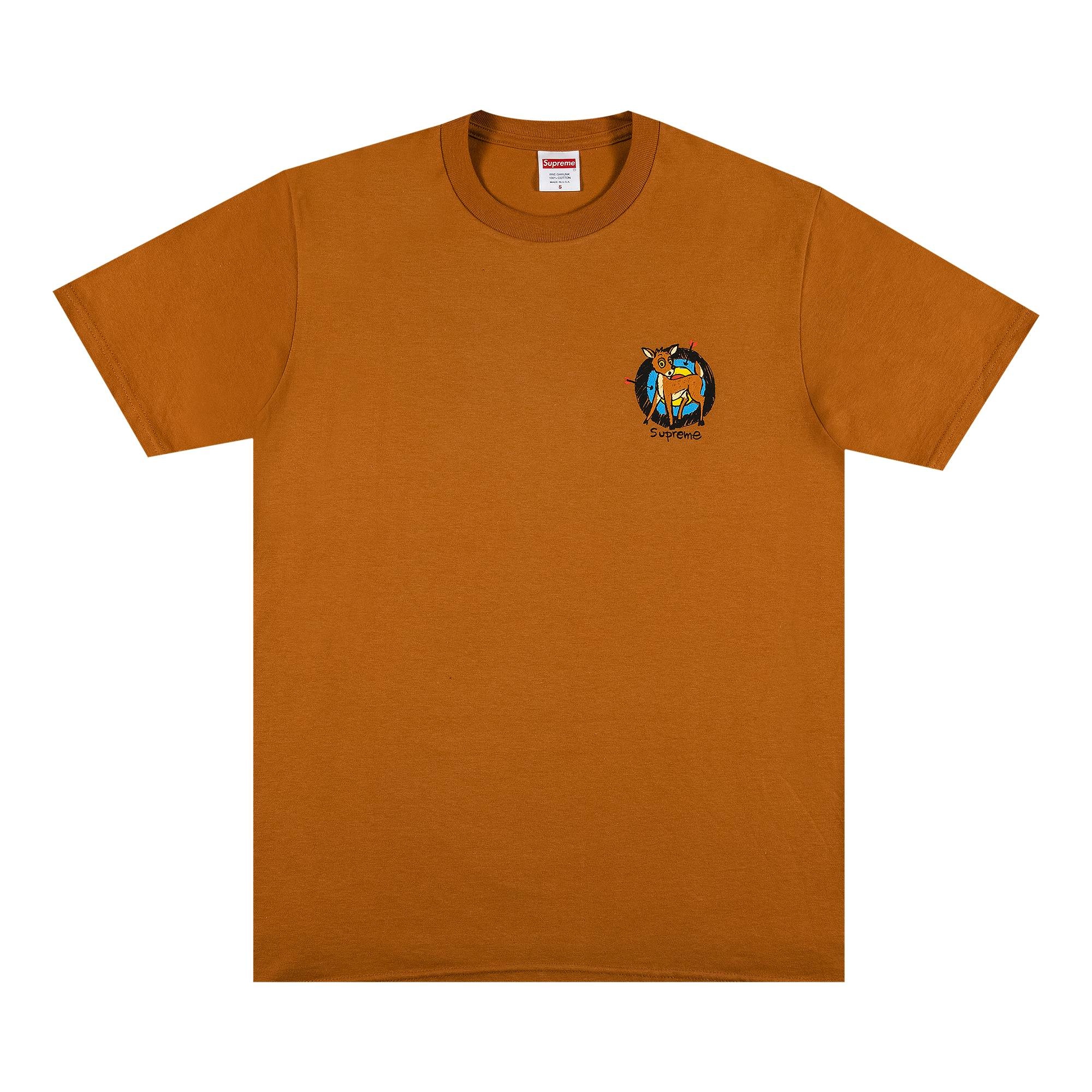 Supreme Deer Tee 'Burnt Orange' - 1