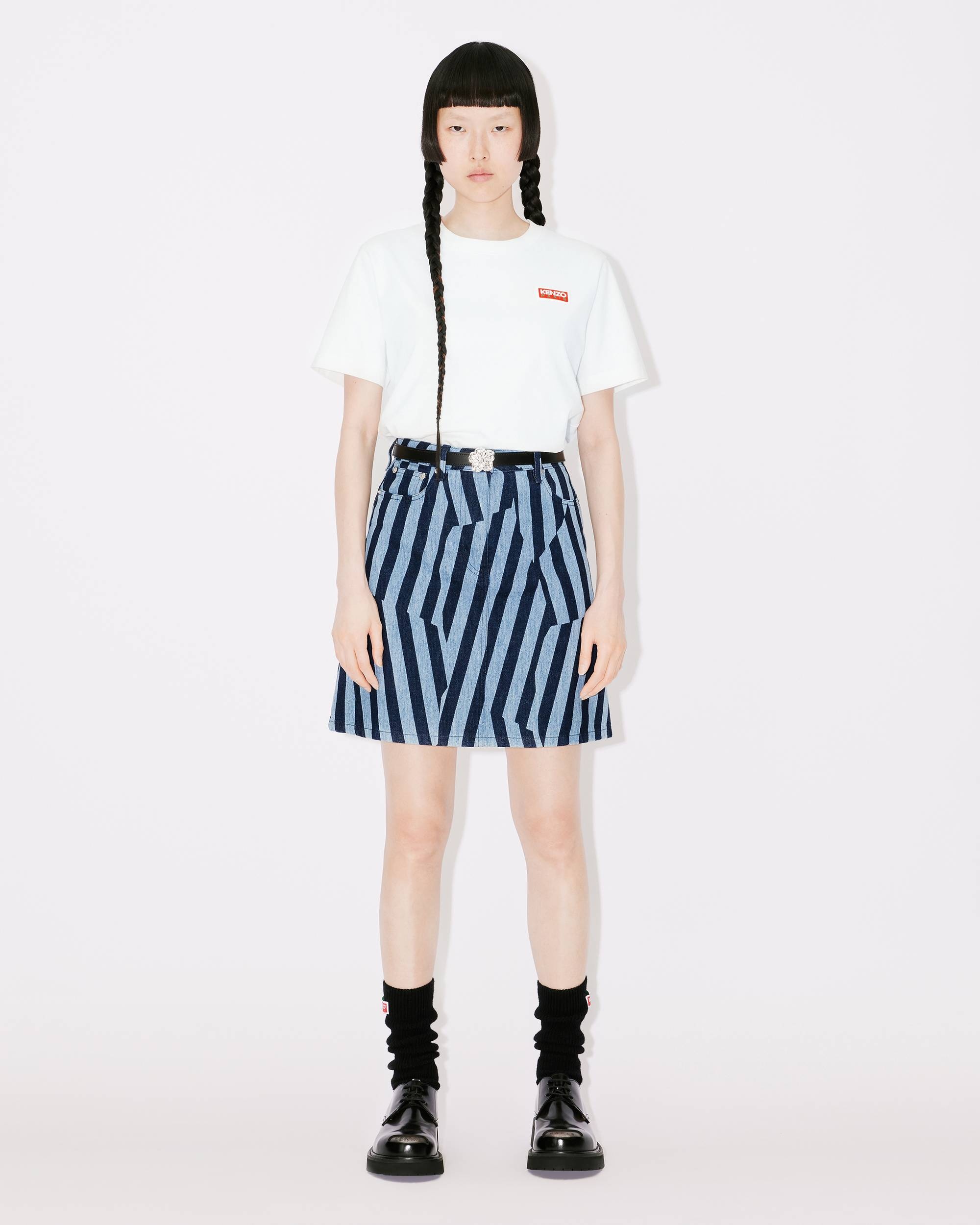 KENZO Dazzle Stripe denim skirt - 3