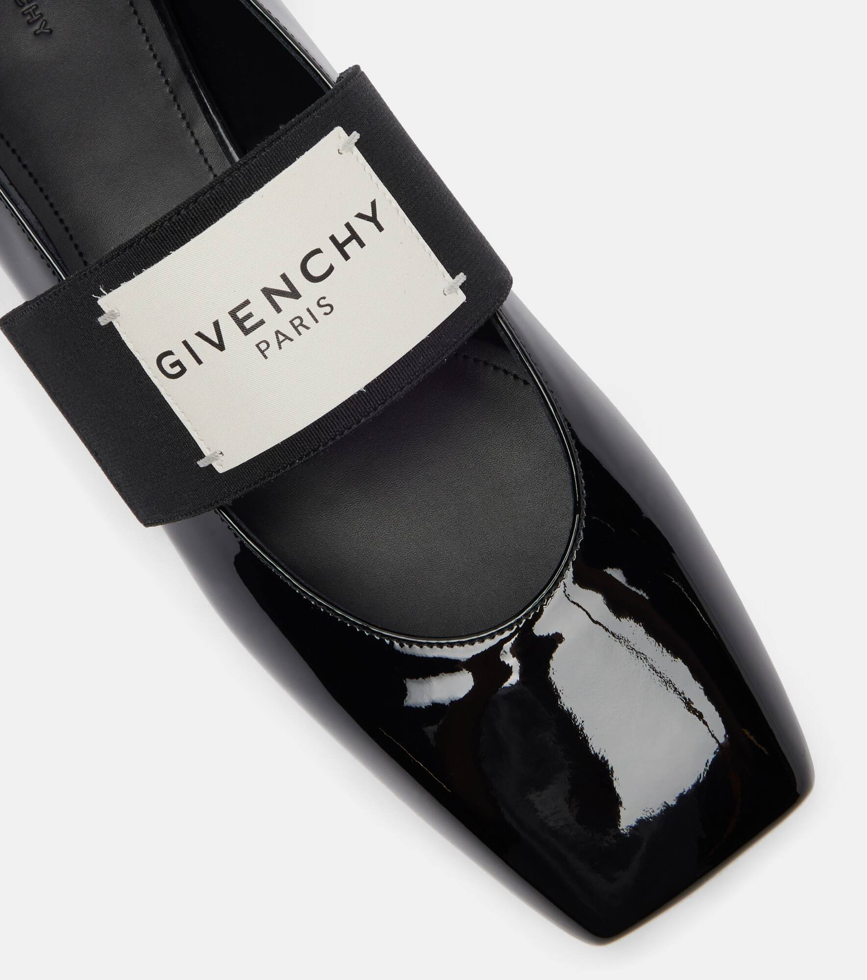 Patent leather Mary Jane flats - 5