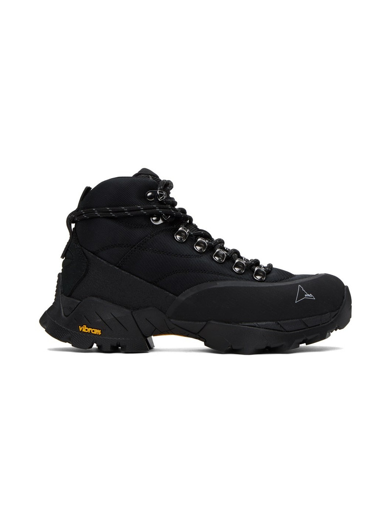 Black Andreas Strap Boots 1