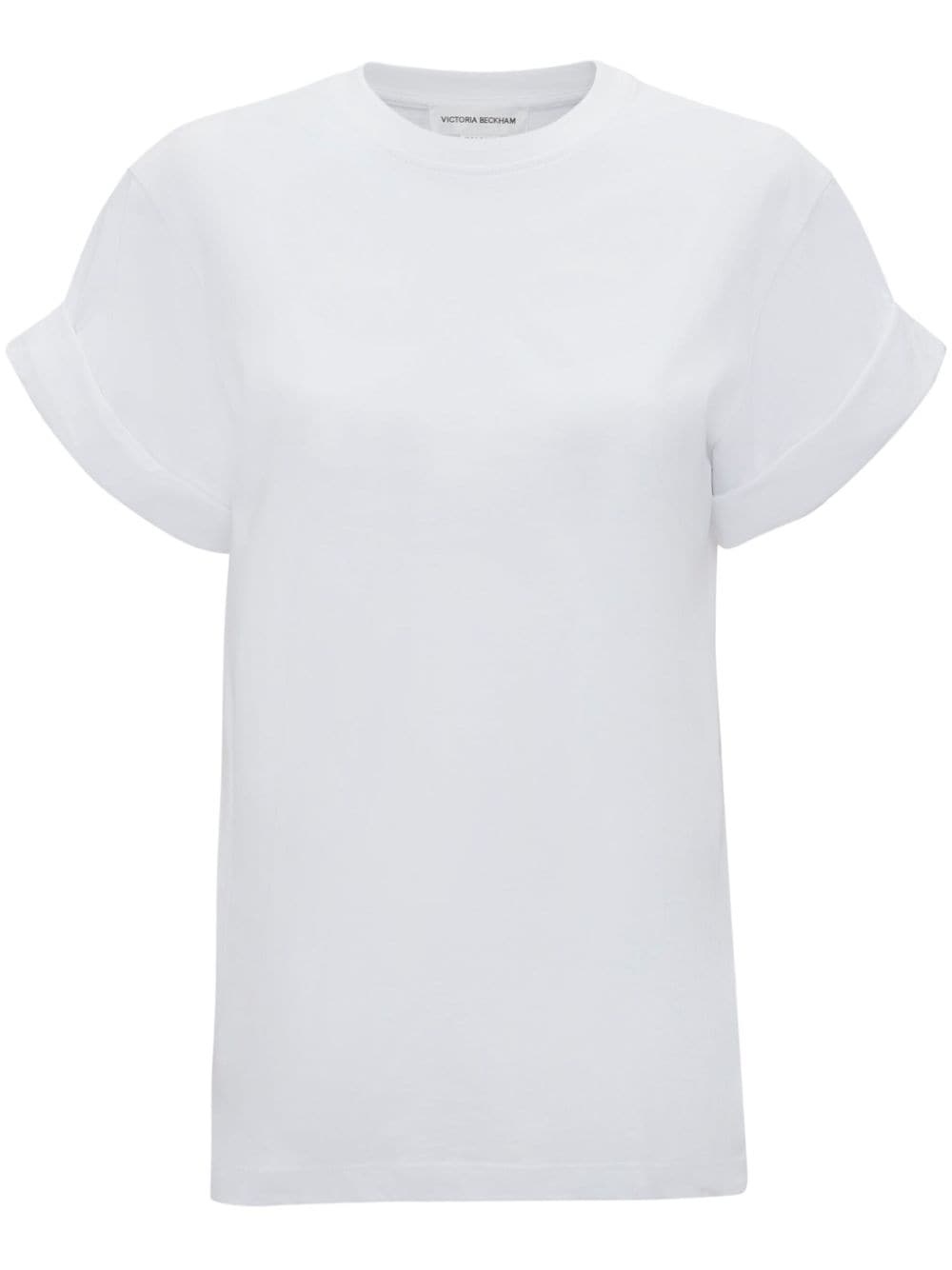 crew-neck organic-cotton T-shirt - 1
