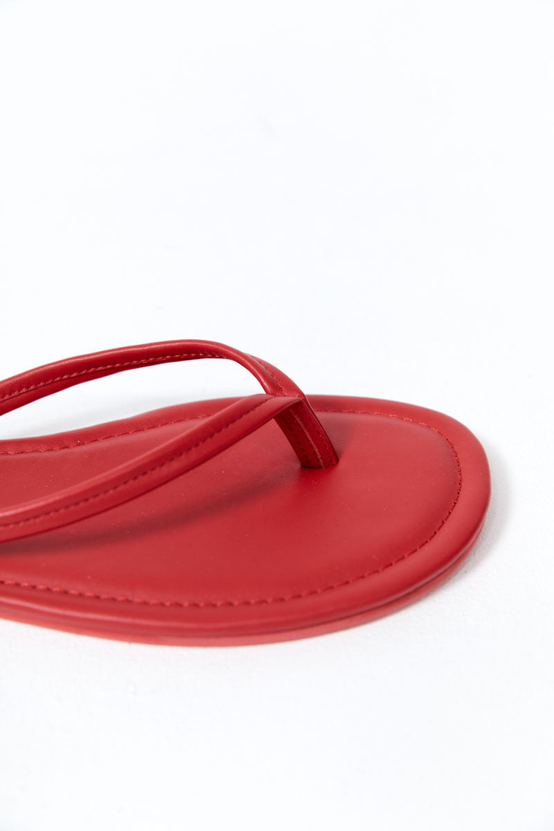 Thong Detail Slide - Rosso - 6