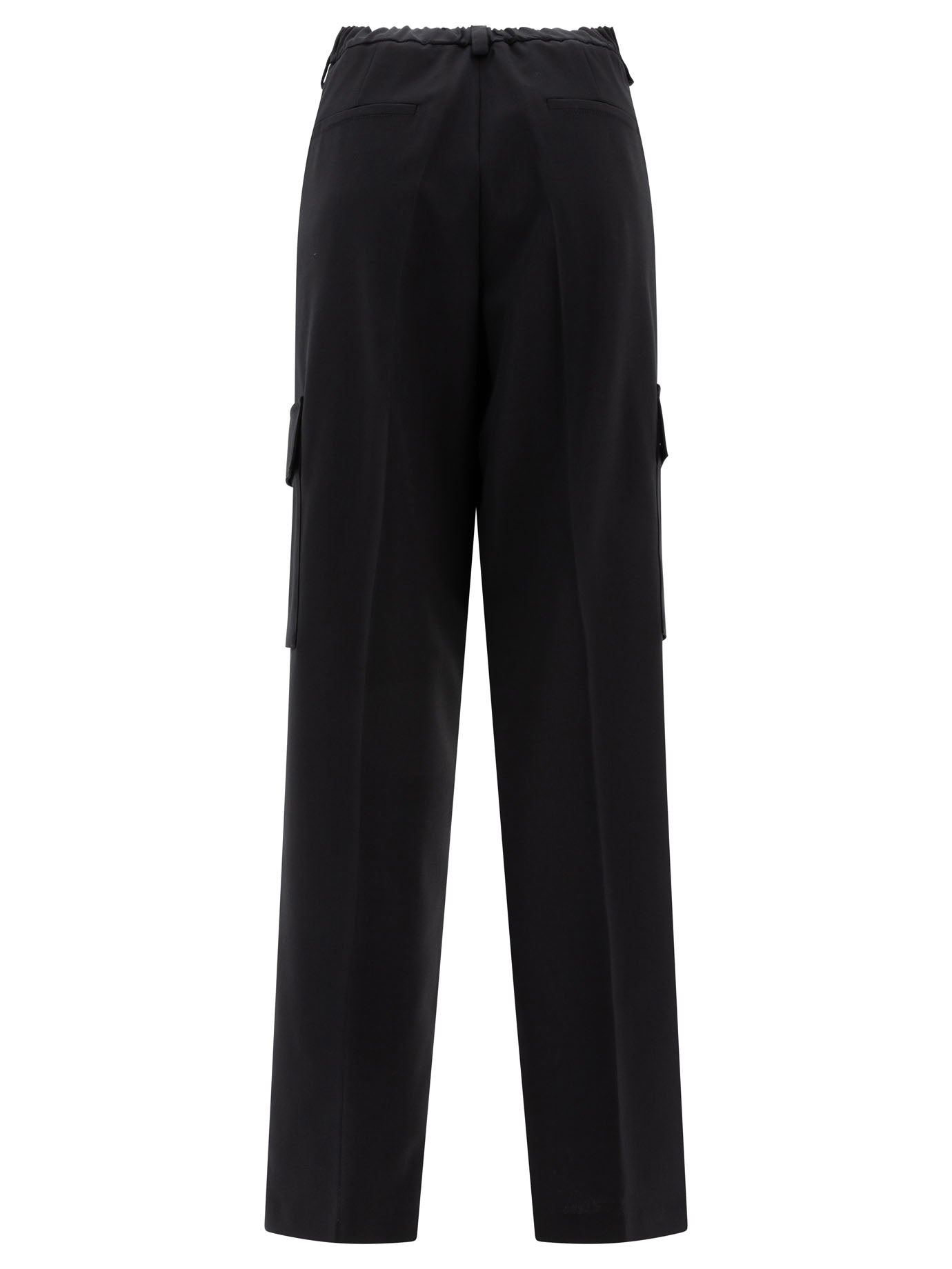 Herno Wool Blend Cargo Trousers - 2