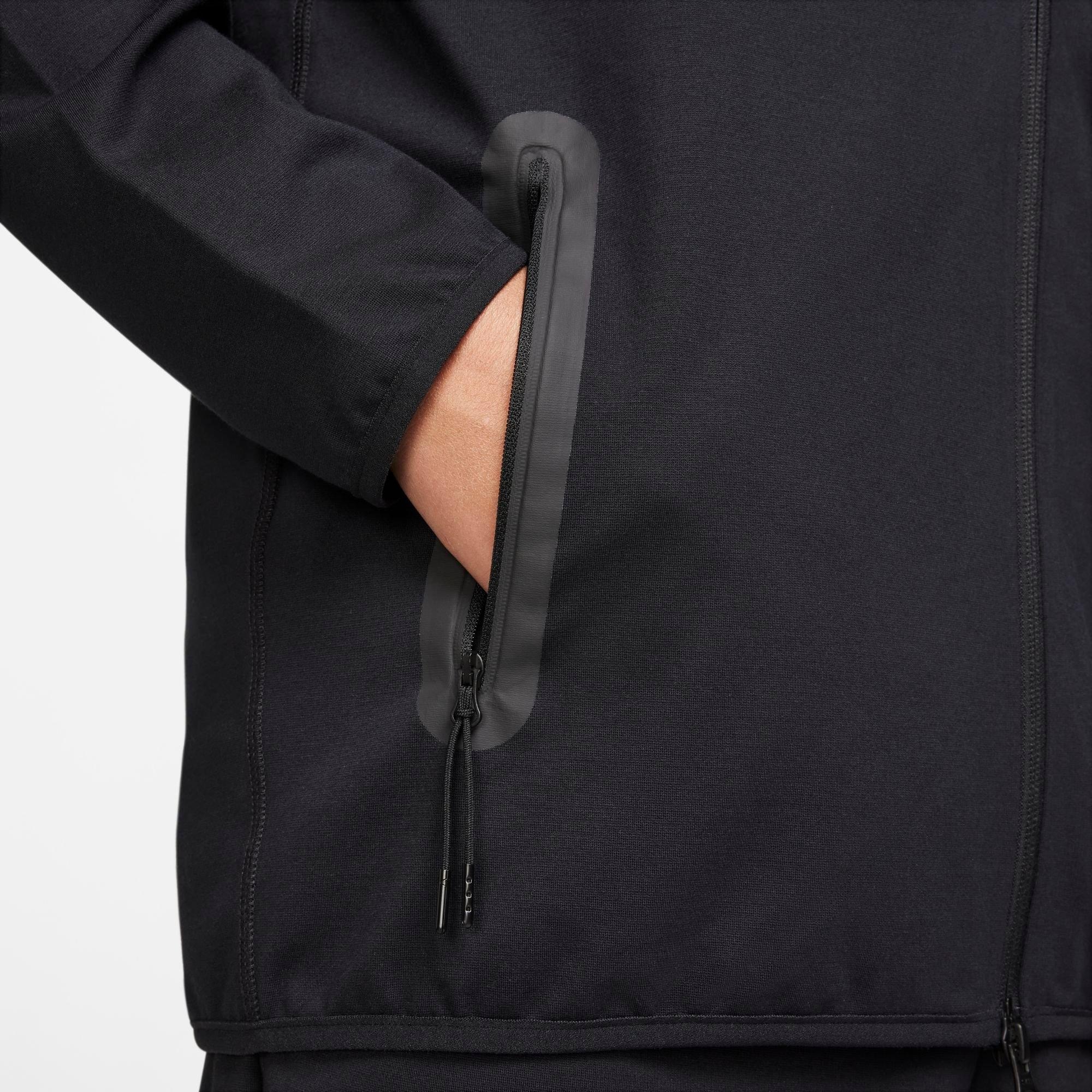 MEN'S NIKE TECH LIGHTWEIGHT KNIT FULL-ZIP HOODIE - 5