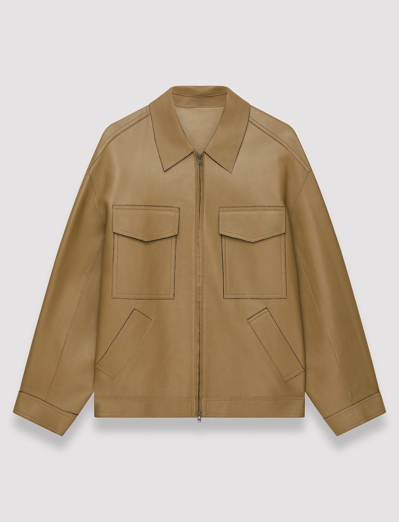 Bonded Leather Lyndhurst Jacket - 1