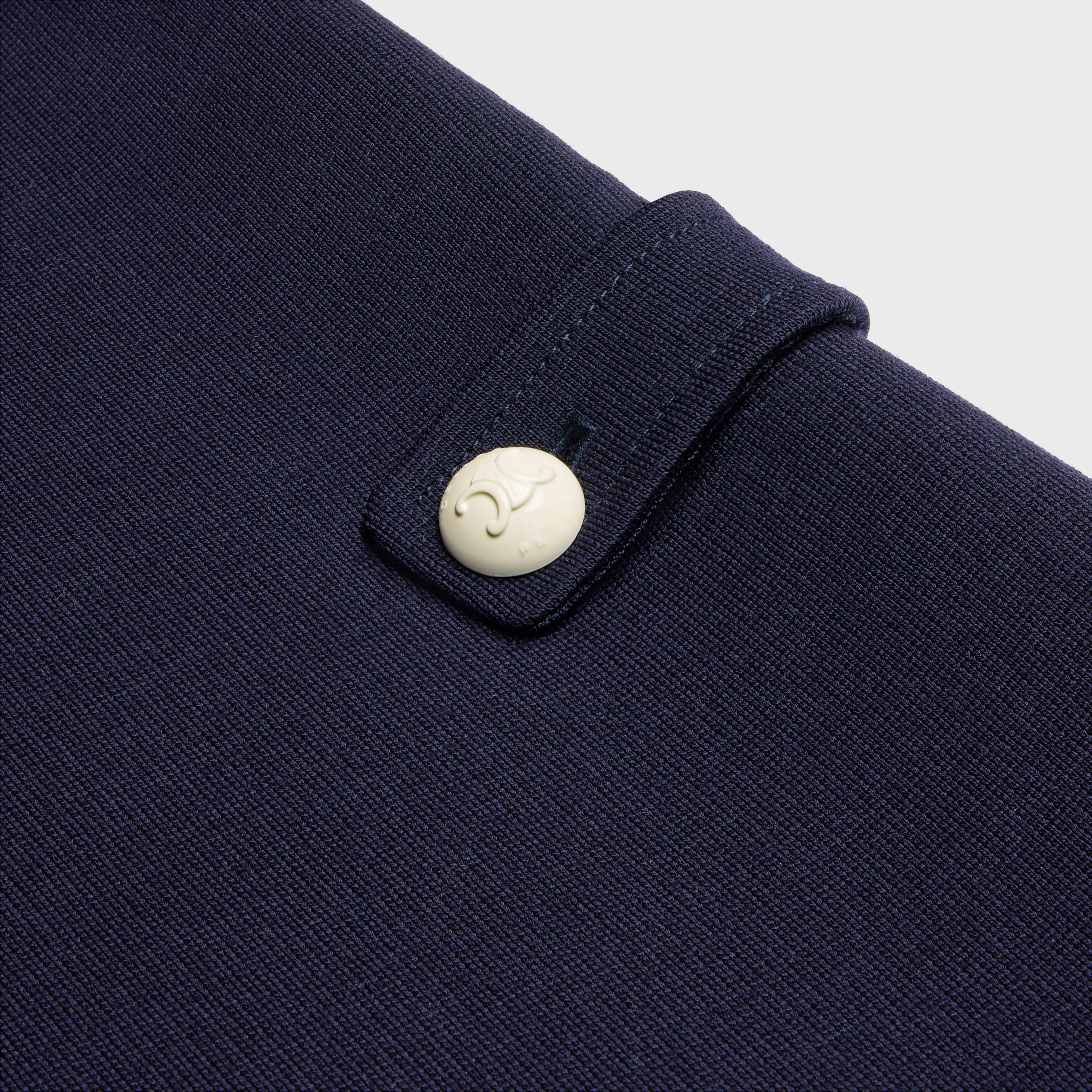 mini Triomphe dress in wool jersey - 4