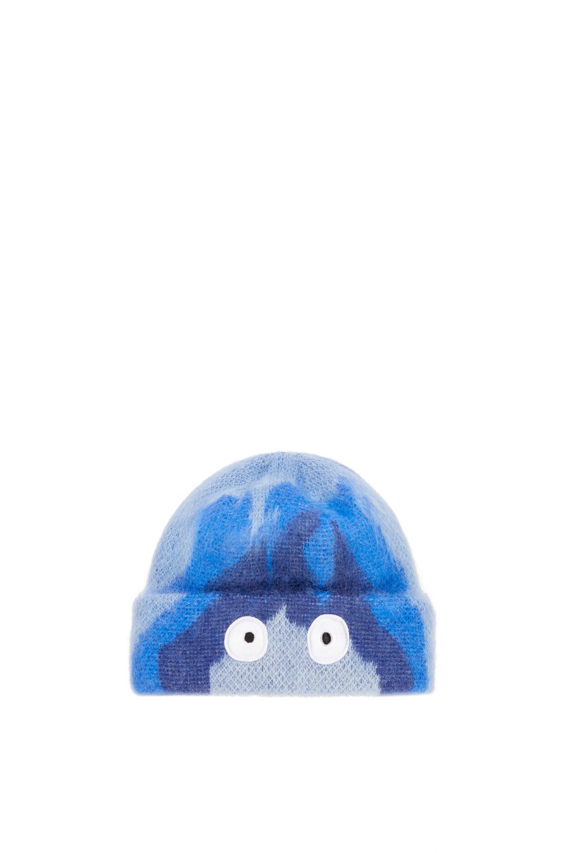 Calcifer beanie in mohair and wool blend 3