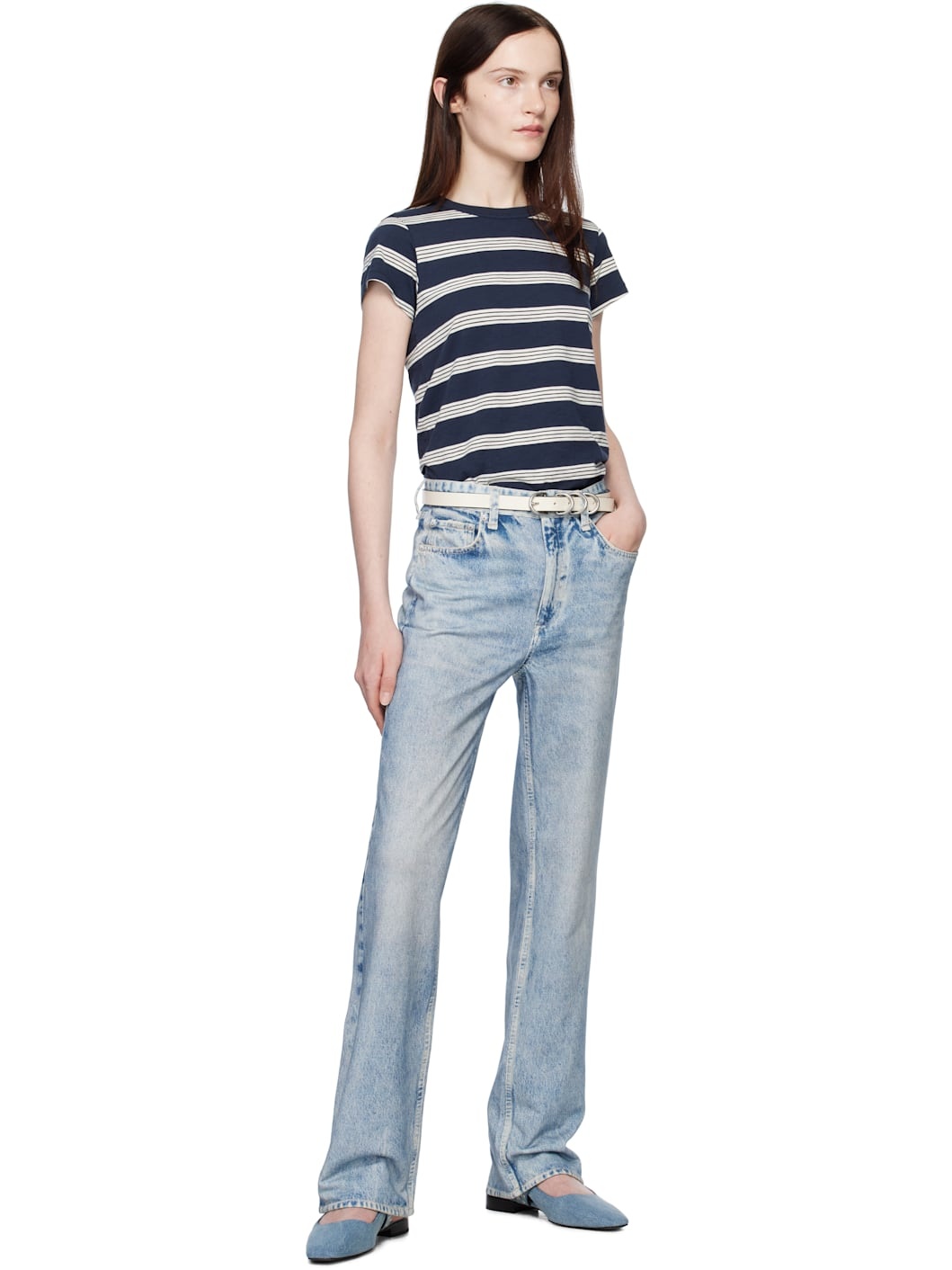 Off-White Leather Baby Spire Hip Belt - 3