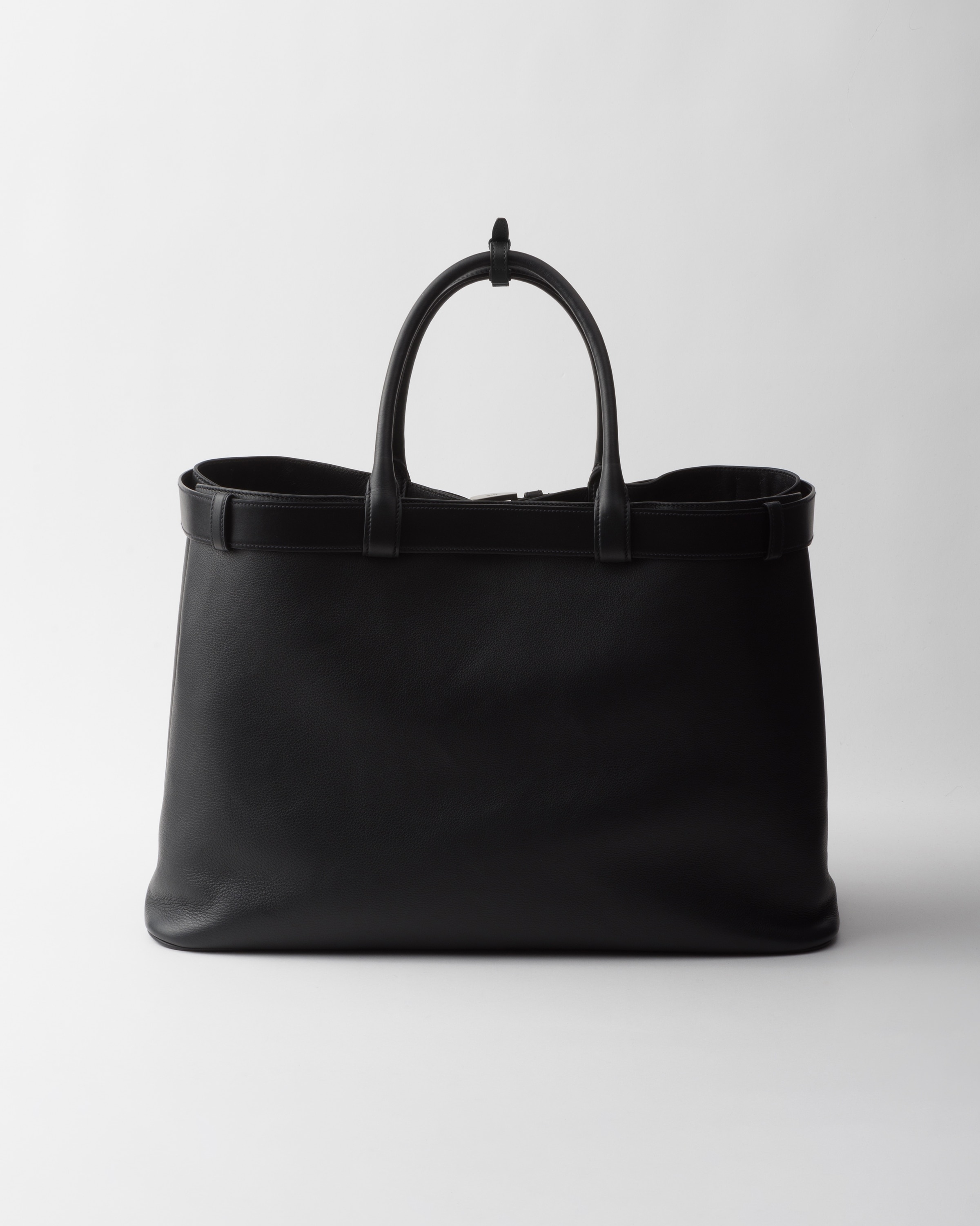 Prada Buckle leather bag with belt - 4