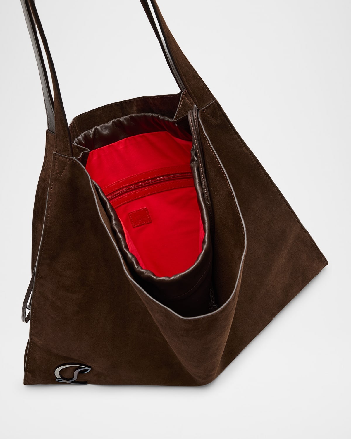 Le 54 Tote in Suede - 3