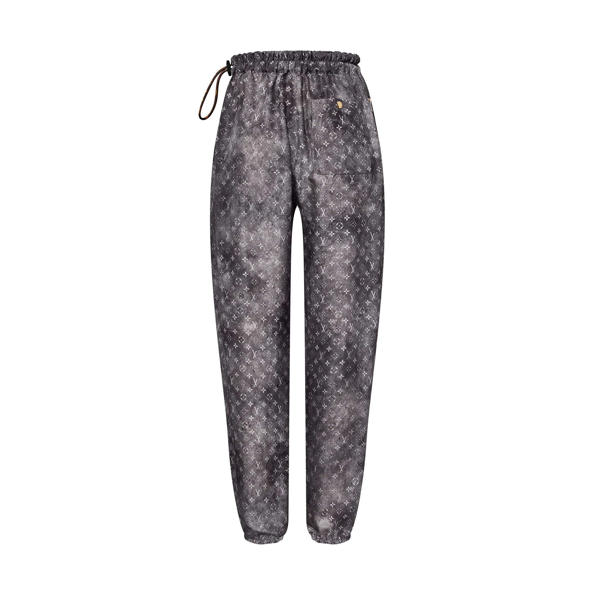 Monogram Cloud Drawstring Jogging Pants - 3