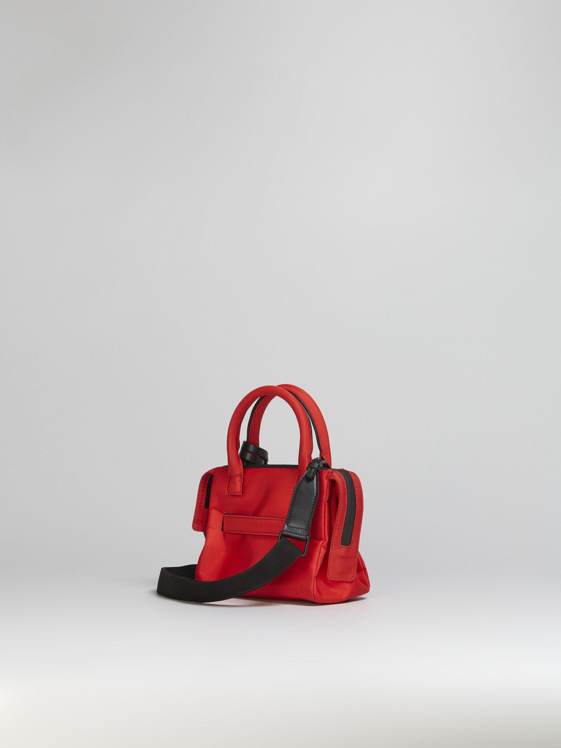 RED NYLON TREASURE BAG - 2