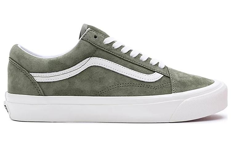 (WMNS) Vans Vault Old Skool VR3 LX 'Pig Suede Forest Night' VN0009QFZBF - 2