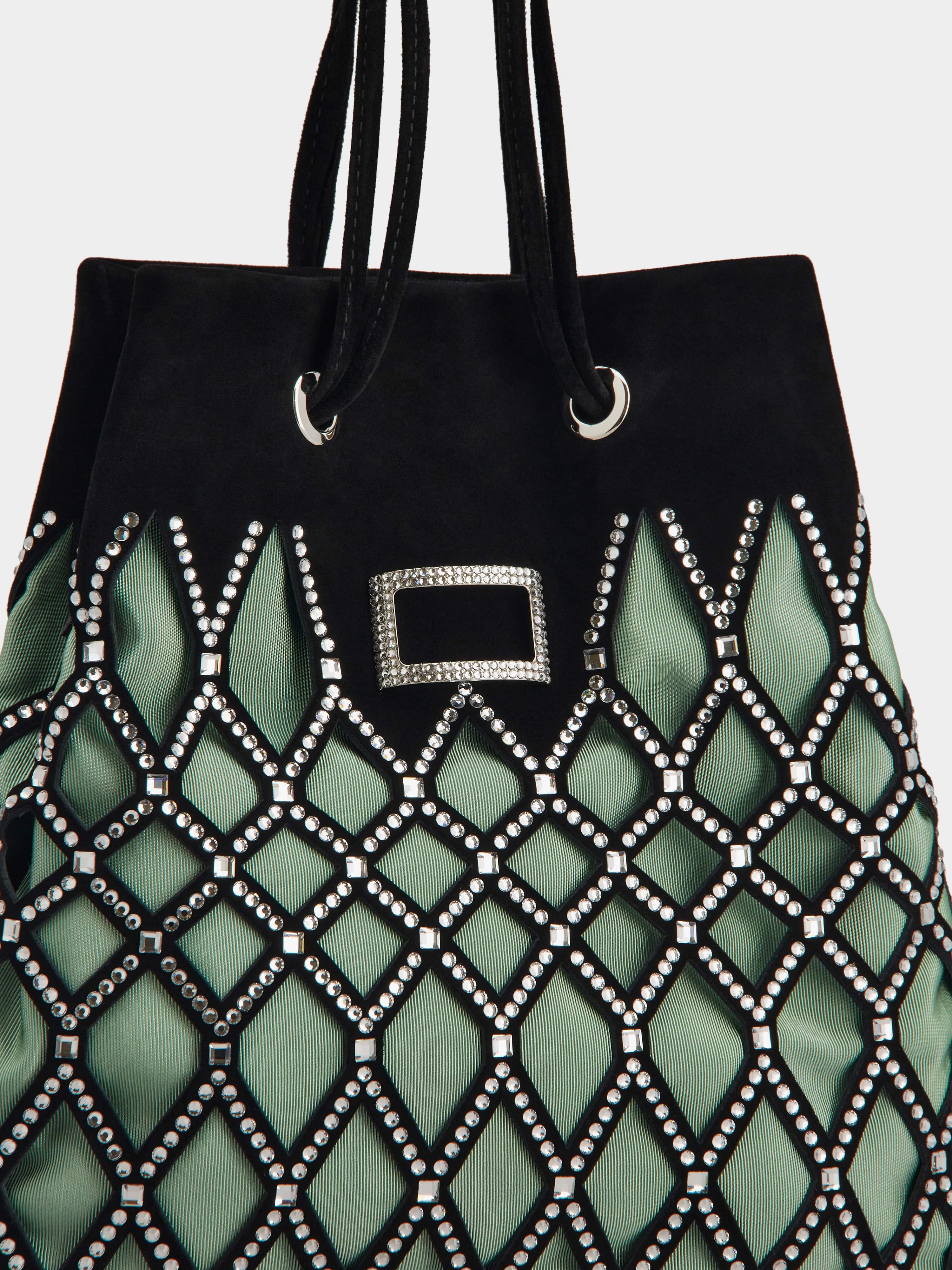 Viv' Pocket Queeny Mini Bag in Suede - 7