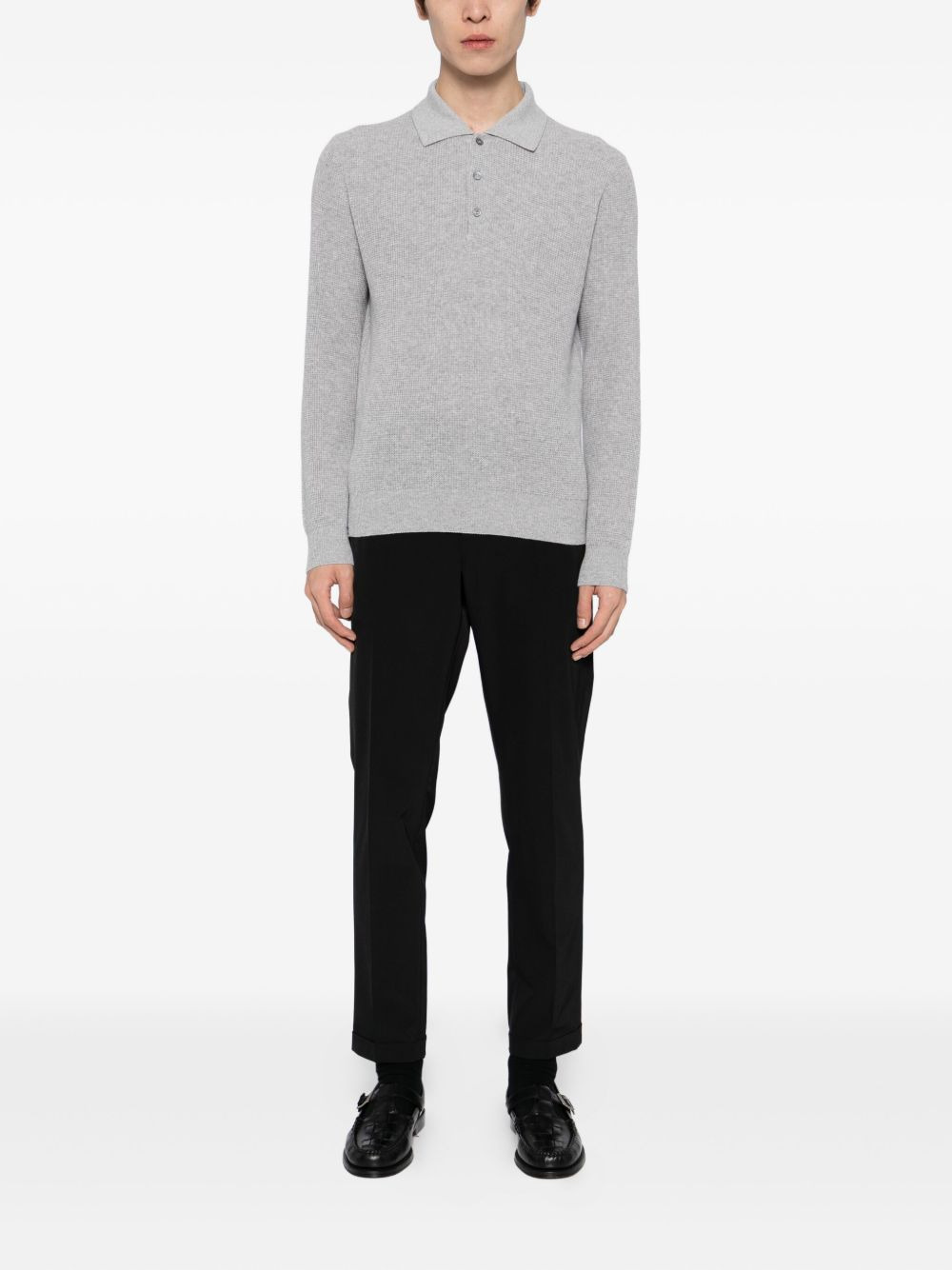 KNITTED POLO SHIRT - 4