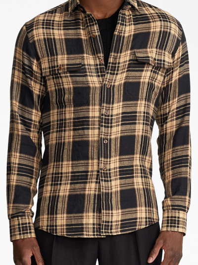 Ralph Lauren tartan two-pocket shirt outlook