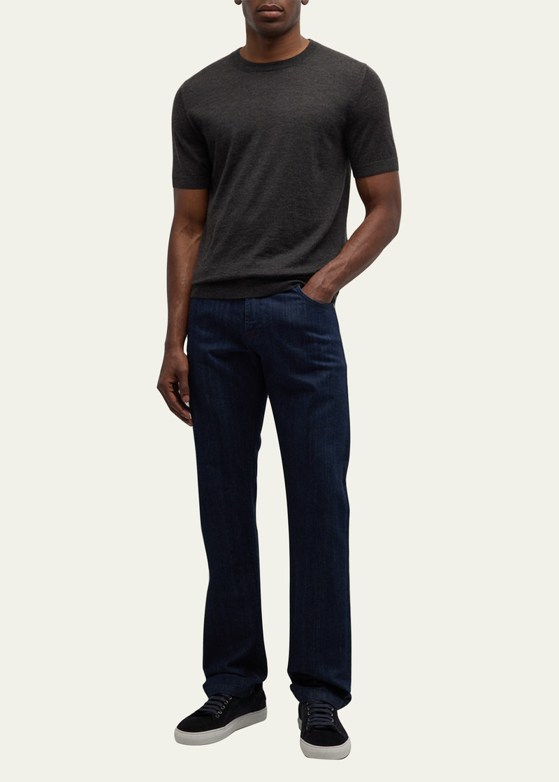 Brioni Men's Cashmere-Silk Crewneck Sweater outlook