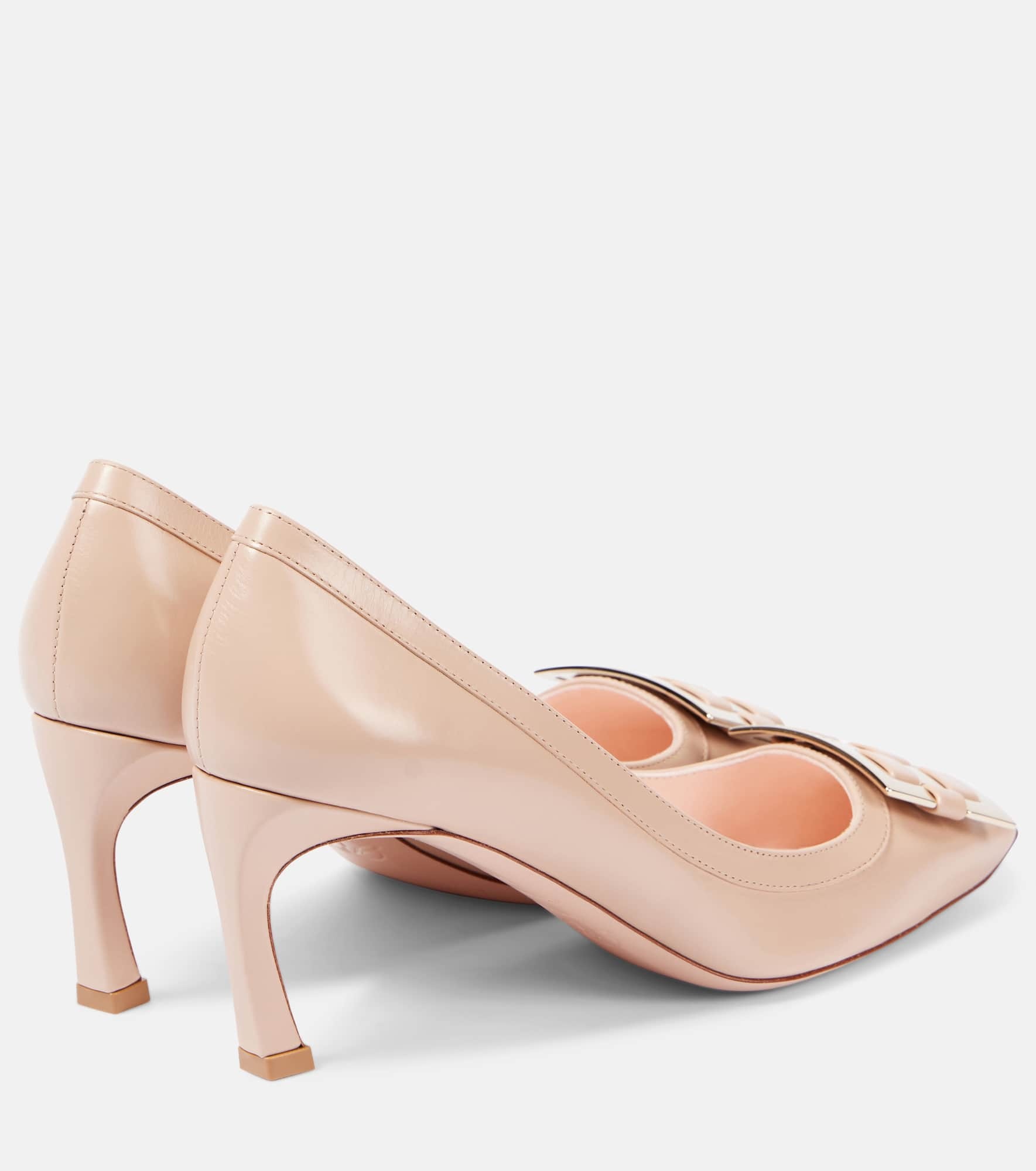 Trompette 70 leather pumps - 2