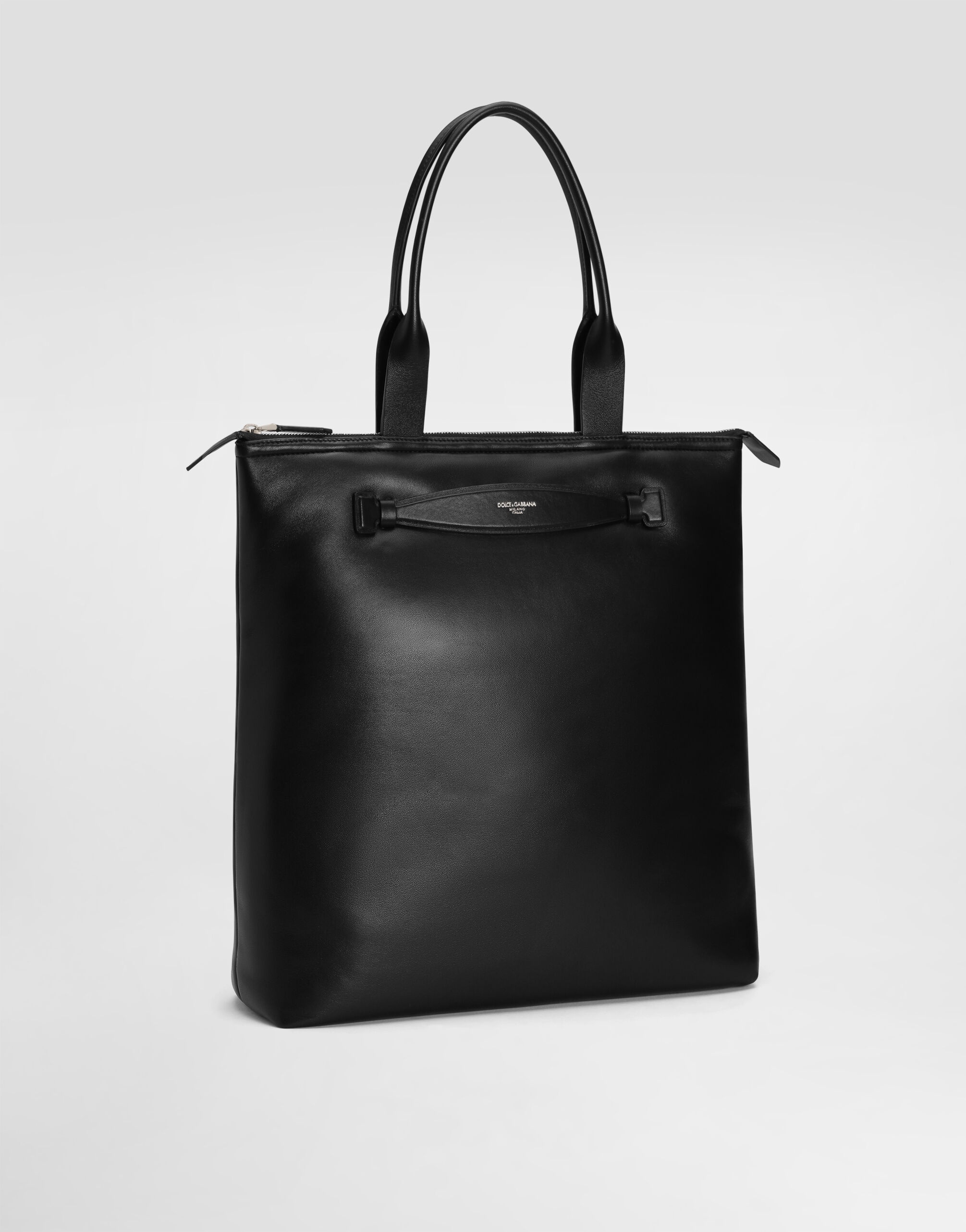 Calfskin nappa leather shopper - 3