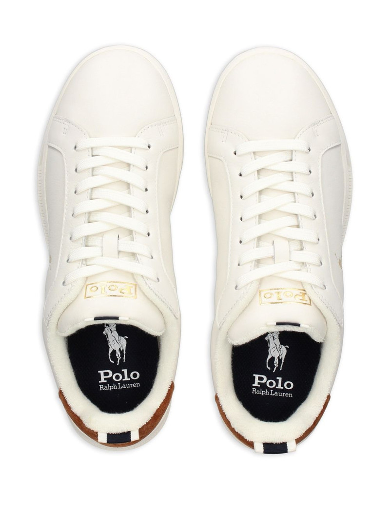 Heritage Court II lace-up logo senakers 4