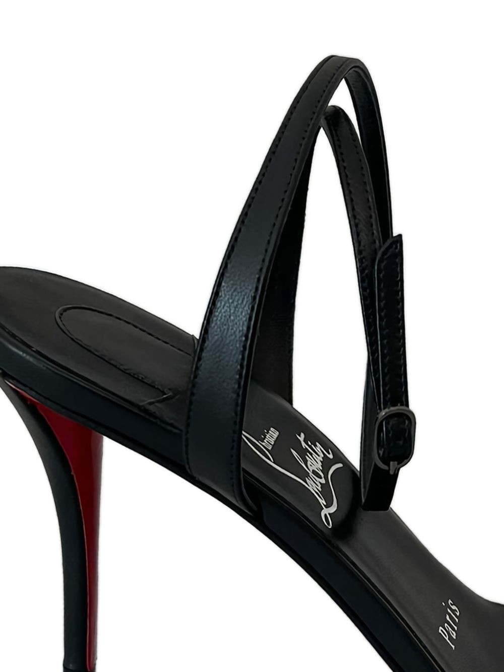 80mm Miss Z leather heeled sandals - 2
