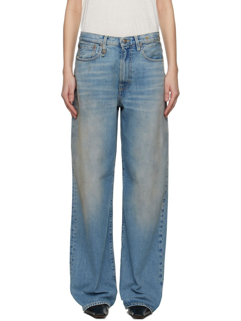 Blue D'Arcy Loose Jeans 1