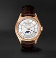 Fiftysix Automatic Complete Calendar 40mm 18-Karat Pink Gold and Alligator Watch, Ref. No. 4000E/000 - 10