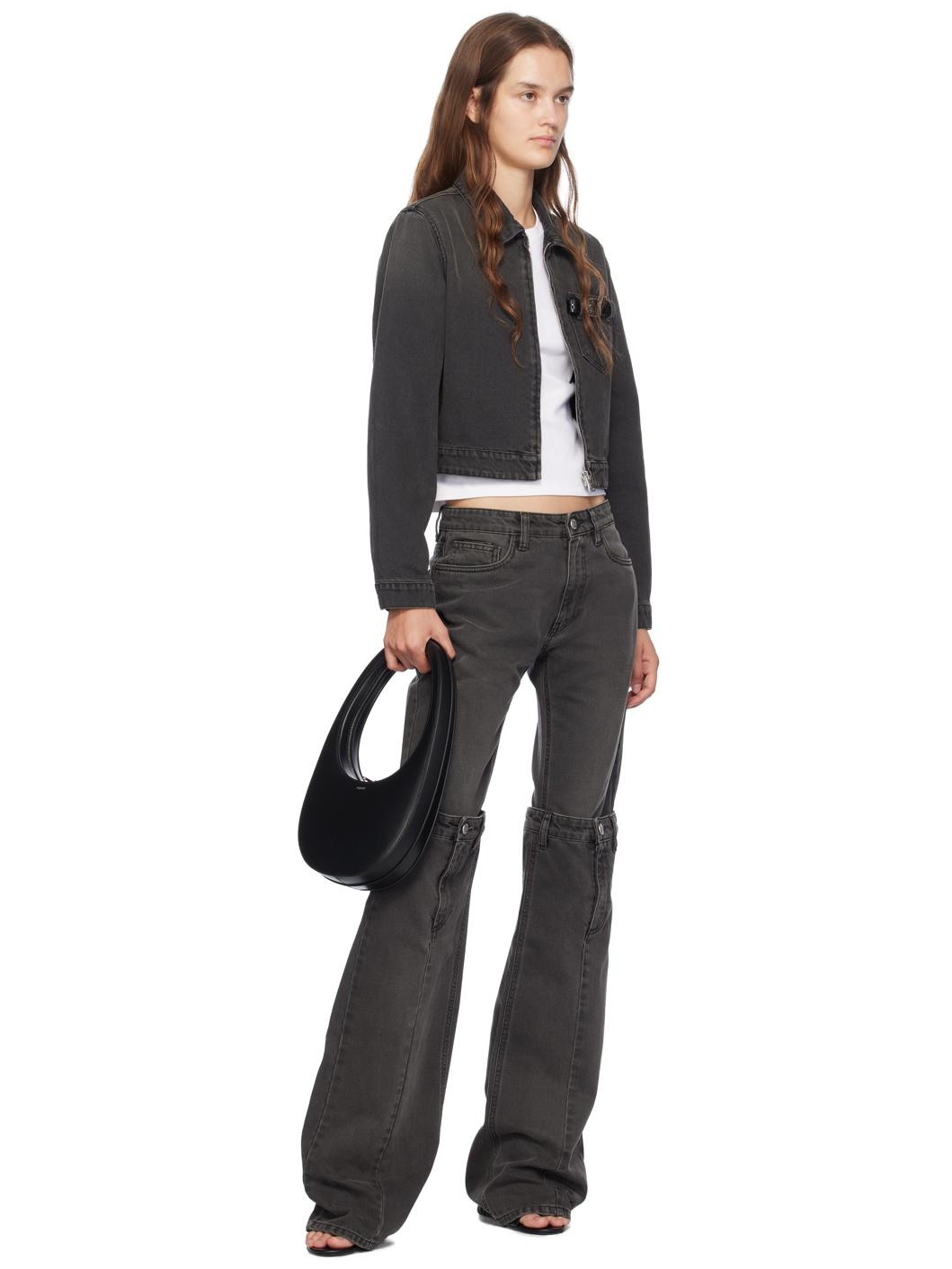 Gray Workwear Denim Jacket - 4