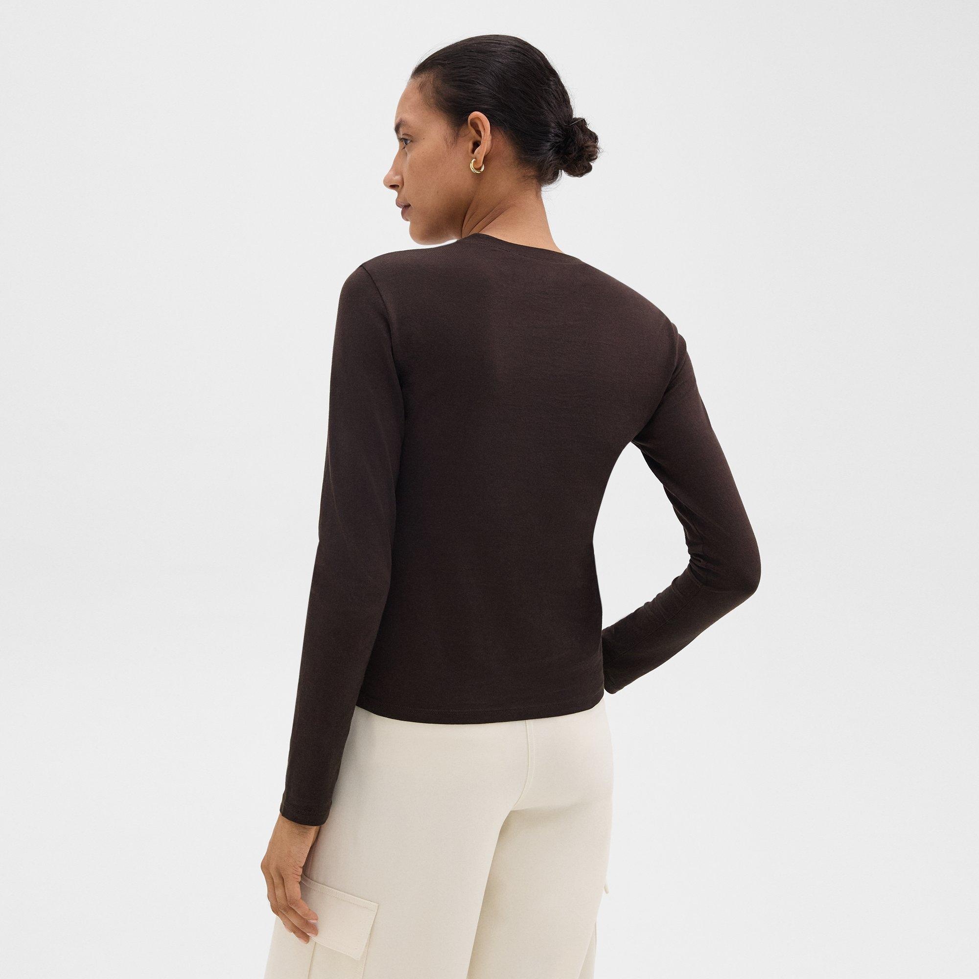 Tiny Long-Sleeve Tee in Organic Cotton - 4