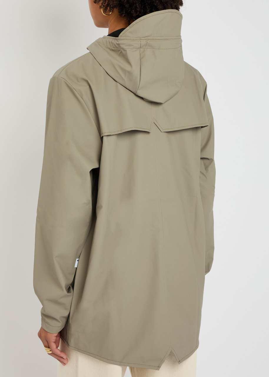 Rains W3 Hooded Rubberised Jacket - 3