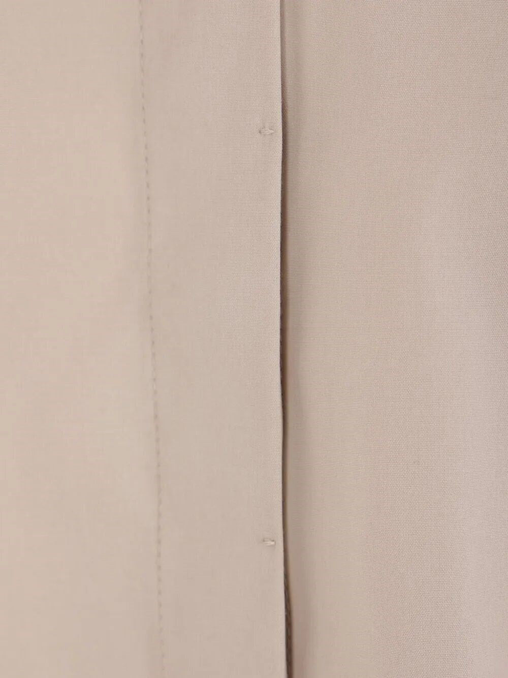 Brunello Cucinelli Women Stretch Cotton Poplin Sleeveless Shirt With `Shiny` Trim - 3