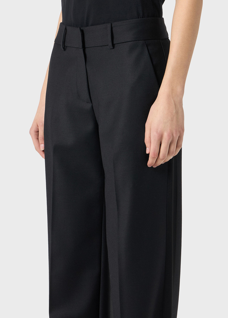 STRAIGHT-LEG TWILL PANTS 5