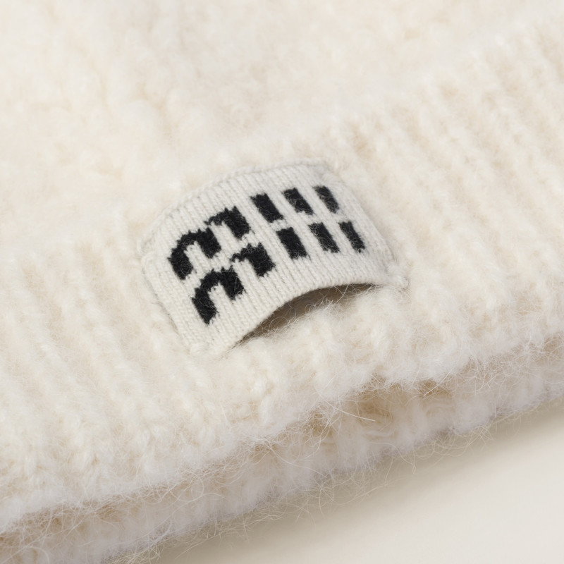 Miu Miu Alpaca beanie outlook